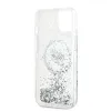 Karl Lagerfeld Liquid Glitter Choupette Head Back Cover hoesje met MagSafe voor Apple iPhone 15 - Transparant 6