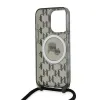 Karl Lagerfeld IML Crossbody Monogram Karl & Choupette Head Back Cover hoesje met MagSafe voor Apple iPhone 15 Pro - Zwart 6