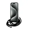 Karl Lagerfeld IML Crossbody Monogram Karl & Choupette Head Back Cover hoesje met MagSafe voor Apple iPhone 15/14 - Zwart 4