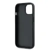 Karl Lagerfeld Diagonal Quilted Script Back Cover hoesje voor Apple iPhone 14 - Zwart 7
