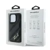 Karl Lagerfeld Diagonal Quilted Script Back Cover hoesje voor Apple iPhone 14 Pro Max - Zwart 8