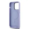Karl Lagerfeld Silicone Karl & Choupette Heads Ring Back Cover hoesje met MagSafe voor Apple iPhone 14 Pro Max - Paars 7