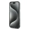 Karl Lagerfeld IML Monogram Karl & Choupette Head Back Cover hoesje met MagSafe voor Apple iPhone 15 Pro - Zwart 5