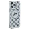 Karl Lagerfeld IML Monogram Karl & Choupette Head Back Cover hoesje met MagSafe voor Apple iPhone 15 Pro Max - Transparant 4