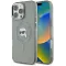 Karl Lagerfeld IML Metal Karl Head Back Cover hoesje met MagSafe voor Apple iPhone 16 Pro Max - Zwart