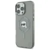 Karl Lagerfeld IML Metal Karl Head Back Cover hoesje met MagSafe voor Apple iPhone 16 Pro Max - Zwart 2