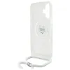 Karl Lagerfeld IML Choupette Head & Cord Back Cover hoesje met MagSafe voor Apple iPhone 16 - Transparant 6