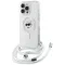 Karl Lagerfeld IML Choupette Head & Cord Back Cover hoesje met MagSafe voor Apple iPhone 16 Pro Max - Transparant
