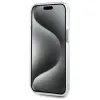 Karl Lagerfeld IML Metal Choupette Head Back Cover hoesje met MagSafe voor Apple iPhone 15 - Wit 5