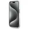 Karl Lagerfeld IML Metal Choupette Head Back Cover hoesje met MagSafe voor Apple iPhone 15 Pro Max - Wit 5