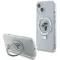 Karl Lagerfeld Ring Stand Karl & Choupette Hard Case Back Cover hoesje met MagSafe voor Apple iPhone 15 - Wit