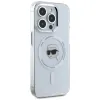 Karl Lagerfeld IML Metal Karl Head Back Cover hoesje met MagSafe voor Apple iPhone 15 Pro Max - Wit 4