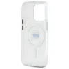 Karl Lagerfeld IML Metal Karl Head Back Cover hoesje met MagSafe voor Apple iPhone 15 Pro Max - Wit 7