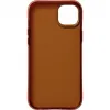 Nudient Form Back Cover hoesje voor Apple iPhone 14 Plus - Transparant/Bruin 2