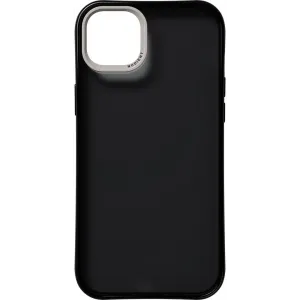 Nudient Form Back Cover hoesje voor Apple iPhone 14 Plus - Transparant/Zwart