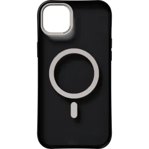 Nudient Form Back Cover hoesje met MagSafe voor Apple iPhone 14 Plus - Transparant/Zwart