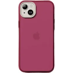 Nudient Form Back Cover hoesje voor Apple iPhone 14 Plus - Transparant/Roze