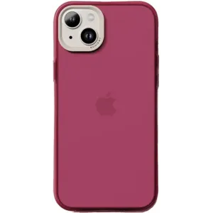 Nudient Form Back Cover hoesje voor Apple iPhone 14 Plus - Transparant/Roze