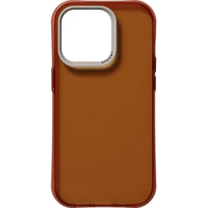 Nudient Form Back Cover hoesje voor Apple iPhone 14 Pro - Transparant/Bruin