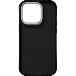 Nudient Form Back Cover hoesje voor Apple iPhone 14 Pro - Transparant/Zwart