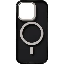 Nudient Form Back Cover hoesje met MagSafe voor Apple iPhone 14 Pro - Transparant/Zwart
