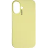 Nudient Base Back Cover hoesje voor Apple iPhone 16 Plus - Pale Yellow