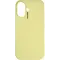 Nudient Base Back Cover hoesje voor Apple iPhone 16 Plus - Pale Yellow