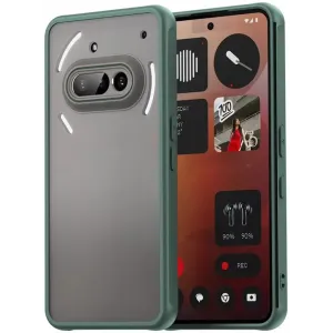 Phonesta AirFrost Back Cover hoesje voor Nothing Phone (3a) - Mat Groen