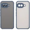 Phonesta AirFrost Back Cover hoesje voor Google Pixel 9a - Mat Blauw 1
