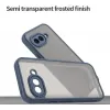 Phonesta AirFrost Back Cover hoesje voor Google Pixel 9a - Mat Blauw 4