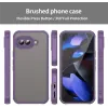 Phonesta AirFrost Back Cover hoesje voor Google Pixel 9a - Mat Paars 2