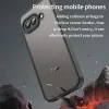 Phonesta AirFrost Back Cover hoesje voor Google Pixel 9a - Mat Zwart 3