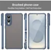Phonesta AirFrost Back Cover hoesje voor Samsung Galaxy S25 Edge - Mat Blauw 1