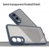 Phonesta AirFrost Back Cover hoesje voor Samsung Galaxy S25 Edge - Mat Blauw 4