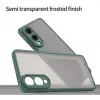 Phonesta AirFrost Back Cover hoesje voor Samsung Galaxy S25 Edge - Mat Groen 4