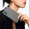 Phonesta AirFrost Back Cover hoesje voor Samsung Galaxy S25 Edge - Mat Groen 9