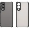 Phonesta AirFrost Back Cover hoesje voor Samsung Galaxy S25 Edge - Mat Zwart 2