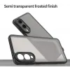 Phonesta AirFrost Back Cover hoesje voor Samsung Galaxy S25 Edge - Mat Zwart 4