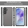Phonesta AirFrost Back Cover hoesje voor Samsung Galaxy A36/A56 - Mat Zwart 1