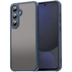 Phonesta AirFrost Back Cover hoesje voor Samsung Galaxy S24 FE - Mat Blauw