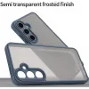 Phonesta AirFrost Back Cover hoesje voor Samsung Galaxy S24 FE - Mat Blauw 3