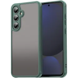 Phonesta AirFrost Back Cover hoesje voor Samsung Galaxy S24 FE - Mat Groen