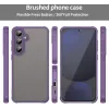 Phonesta AirFrost Back Cover hoesje voor Samsung Galaxy S24 FE - Mat Paars 1