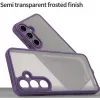 Phonesta AirFrost Back Cover hoesje voor Samsung Galaxy S24 FE - Mat Paars 3