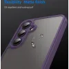 Phonesta AirFrost Back Cover hoesje voor Samsung Galaxy S24 FE - Mat Paars 6