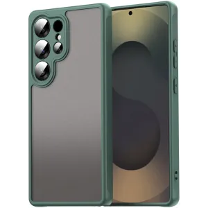 Phonesta AirFrost Back Cover hoesje voor Samsung Galaxy S25 Ultra - Mat Groen