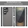 Phonesta AirFrost Back Cover hoesje voor Samsung Galaxy S25 Ultra - Mat Zwart 1