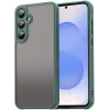 Phonesta AirFrost Back Cover hoesje voor Samsung Galaxy S25/S24 - Mat Groen 0