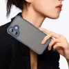 Phonesta AirFrost Back Cover hoesje voor Apple iPhone 17 - Mat Blauw 2