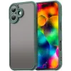 Phonesta AirFrost Back Cover hoesje voor Apple iPhone 17 - Mat Groen 0